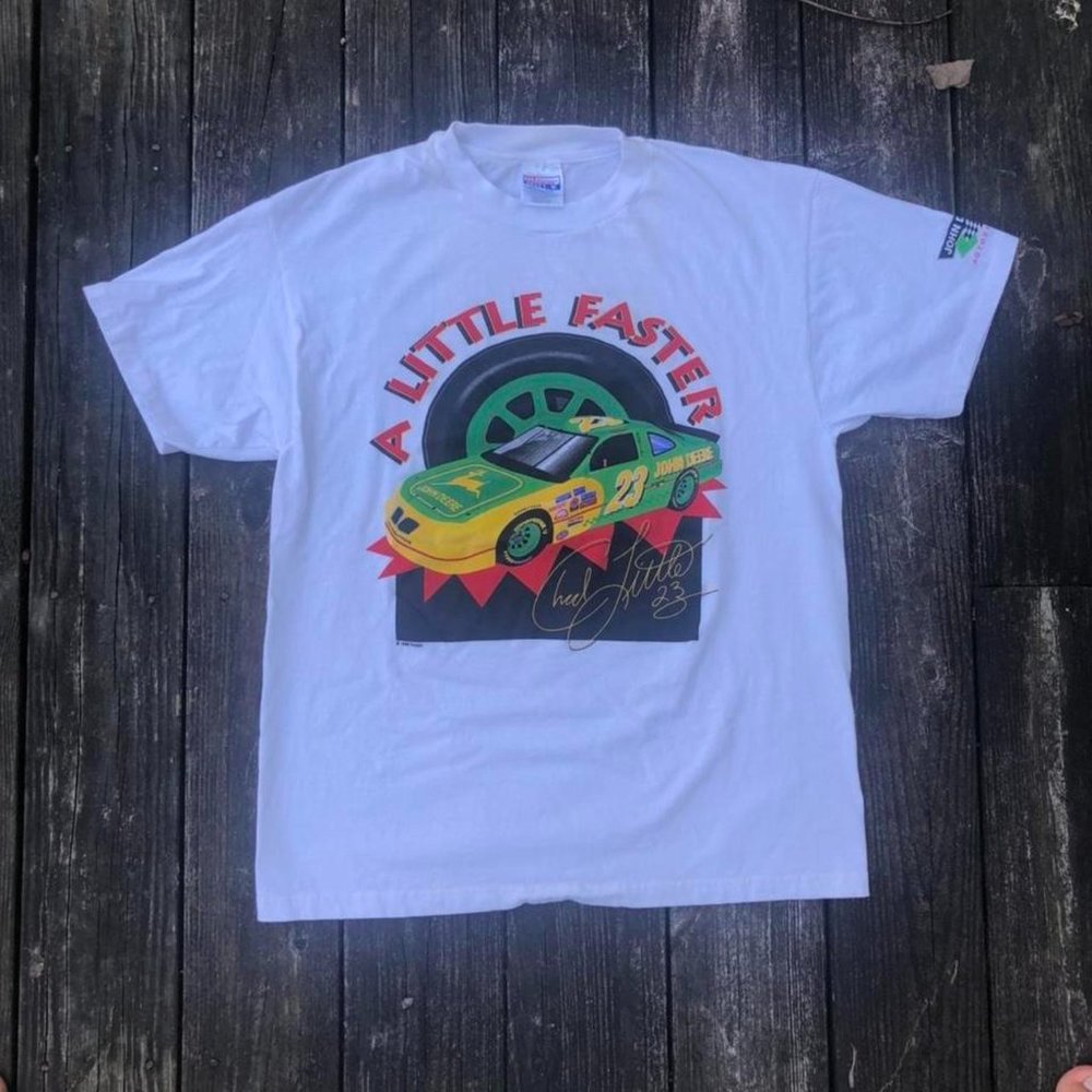 Vintage White 1996 John Deere